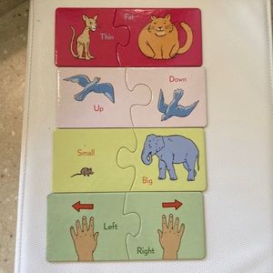 Melissa and Doug opposites puzzle-kindergarten